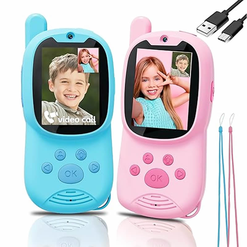 Kids Outdoor Videos - Radiotelefony dla dzieci, ładowalne zabawki dla