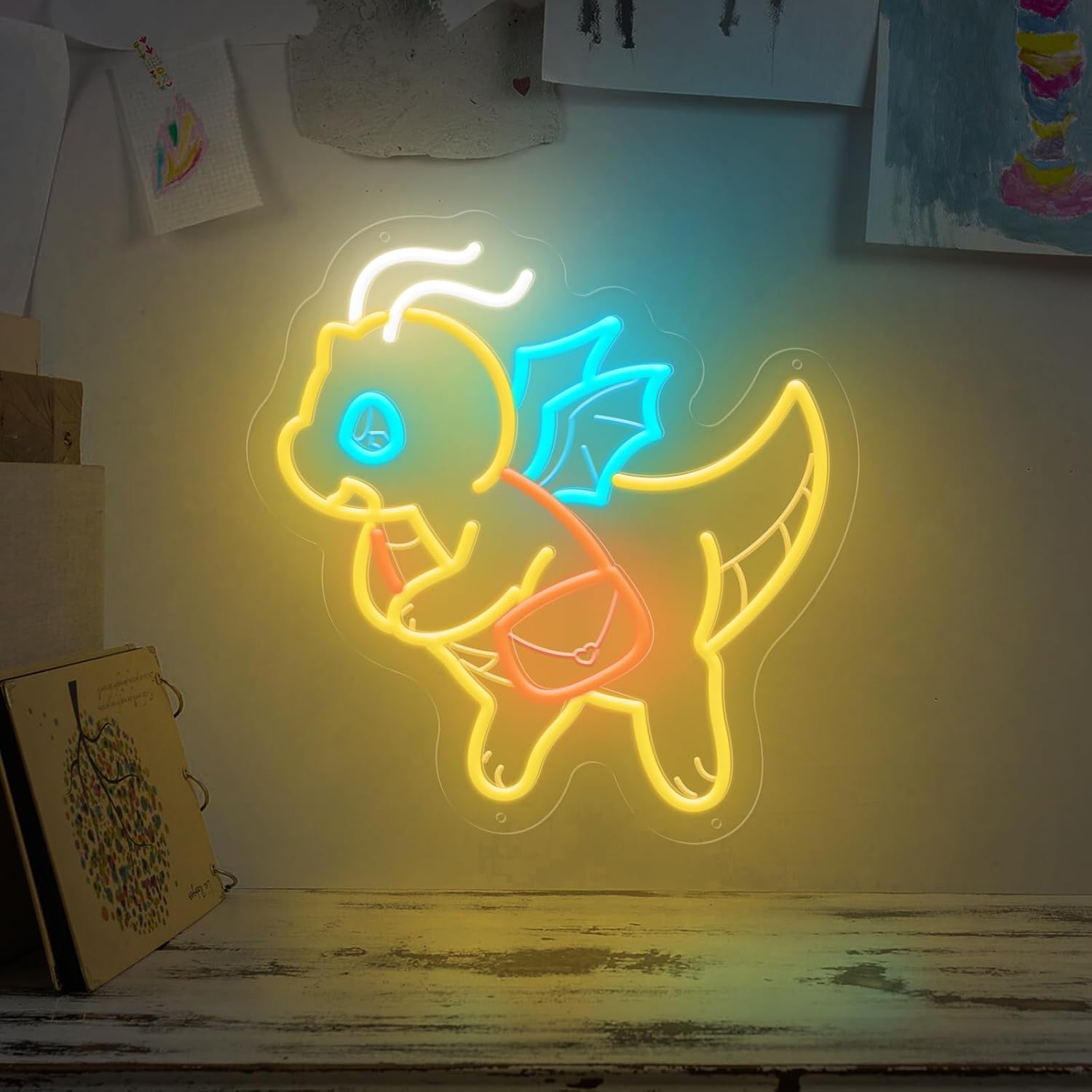 Kids Outdoor Ideas - Ściemnialna lampka neonowa USB w kształcie