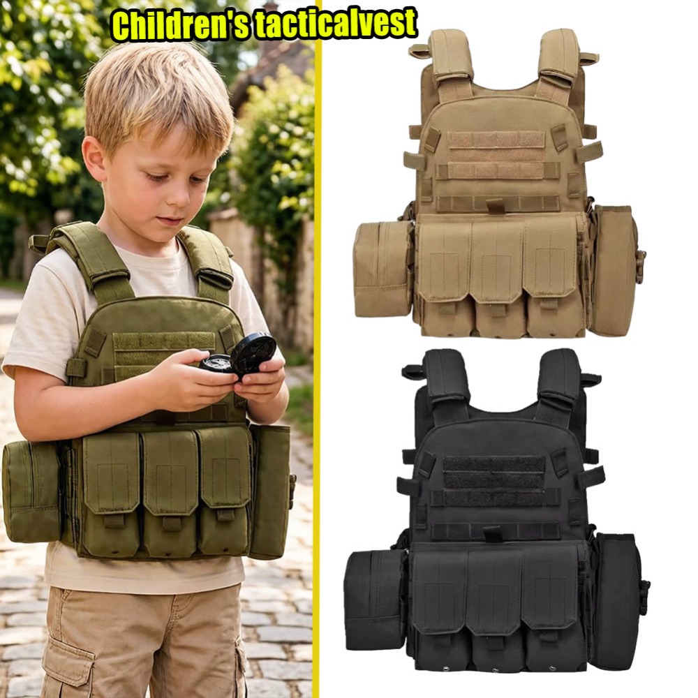 Kids Outdoor Vest - Dziecięca kamizelka taktyczna do airsoftu i