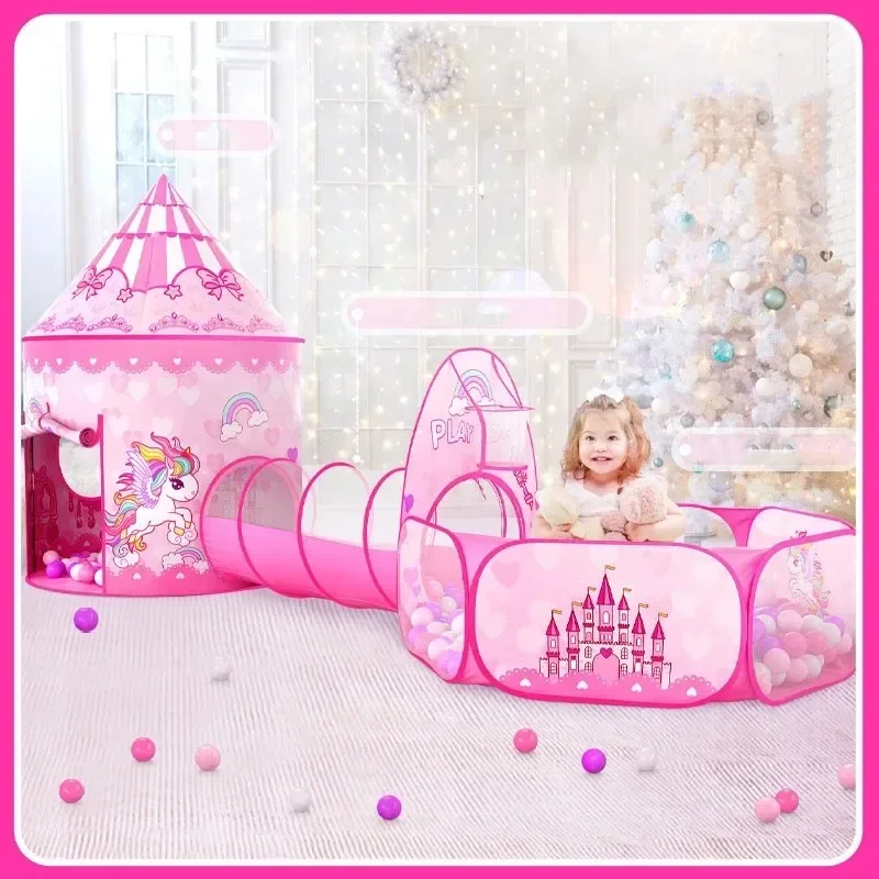 Kids Outdoor Wendy House - Namiot dla dzieci 3 w 1,