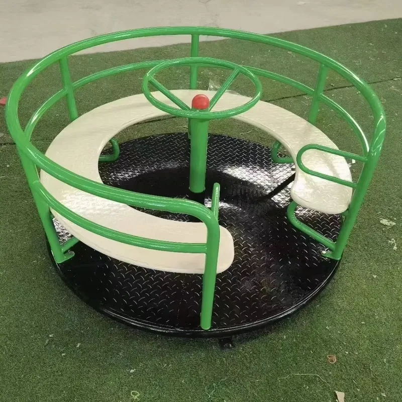 Kids Outdoor Seating - Wytrzymałe metalowe krzesło obrotowe dla dzieci,