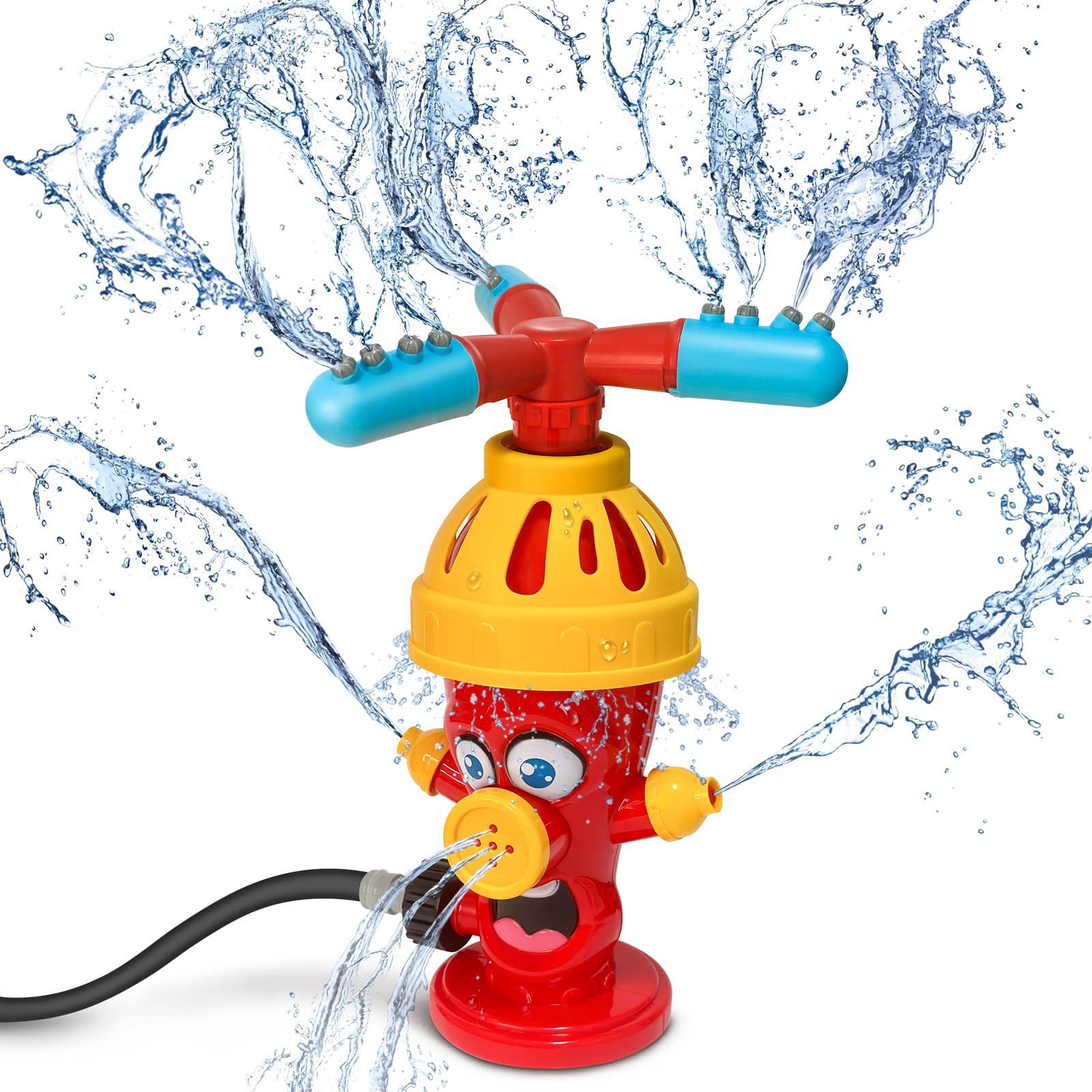 Kids Outdoor Yard - Zabawka do rozpryskiwania wody, hydrant, fontanna,