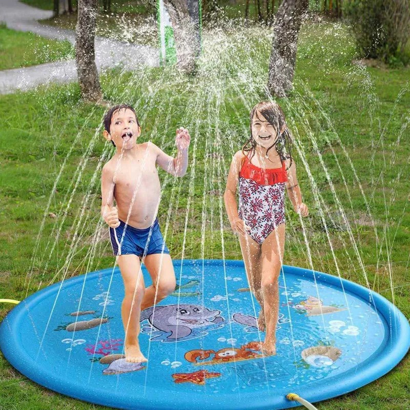 Kids Outdoor Yard - Zabawki wodne dla dzieci, dmuchane okrągłe