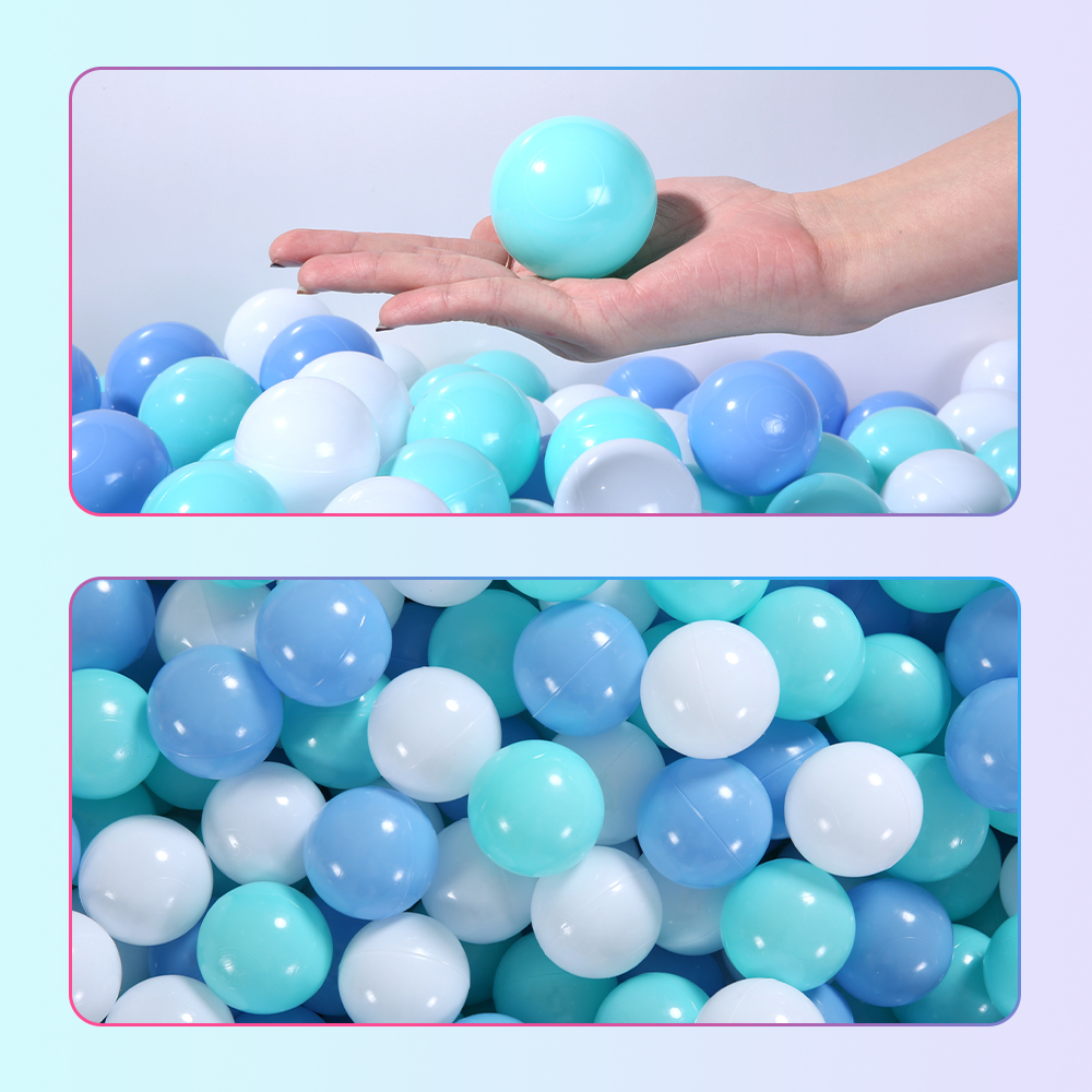 Kids Outdoor Wendy House - 100Pcs Kolory Plastikowe kulki Basen wodny