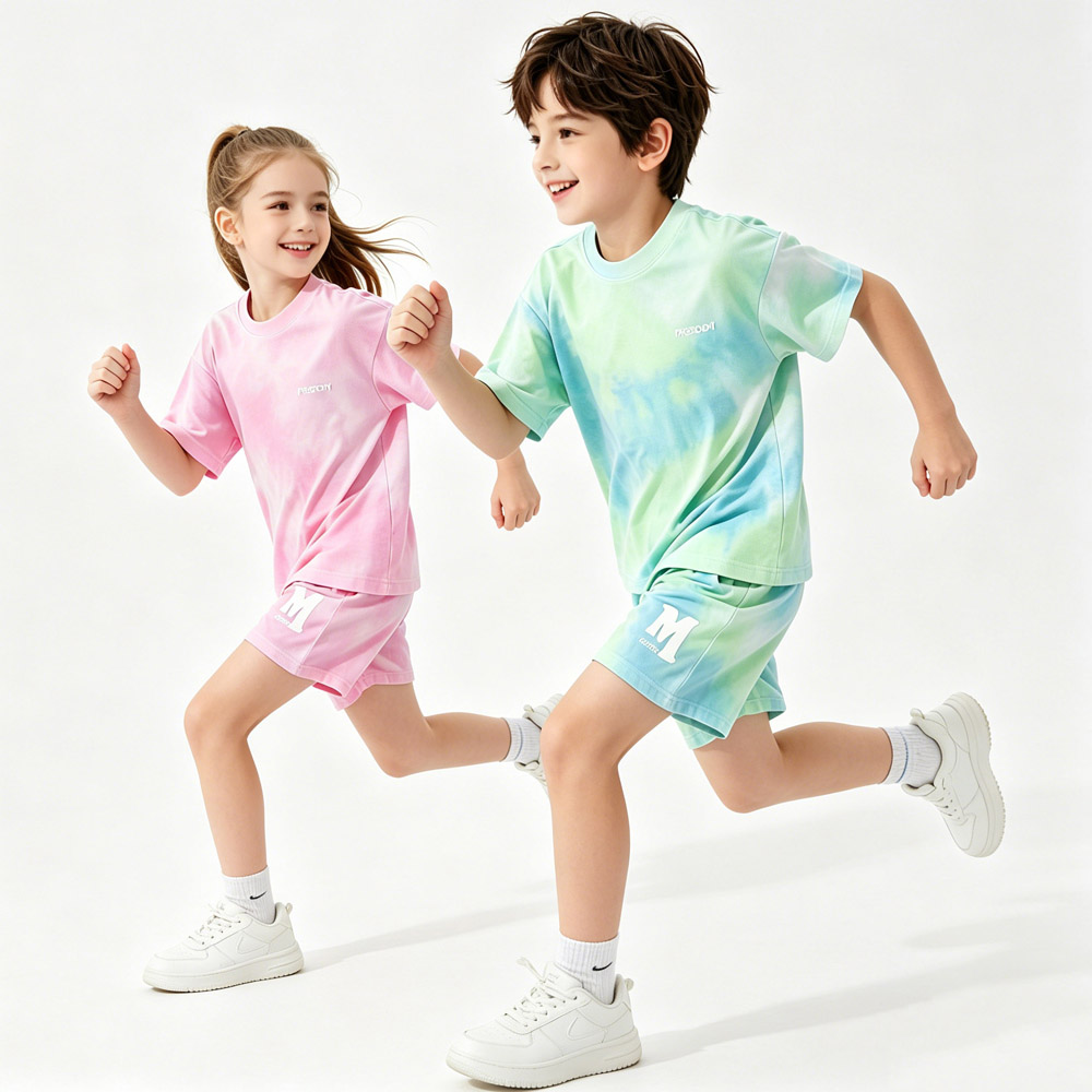Kids Outdoor Outfit - Dziecięcy zestaw sportowy z bawełny dla