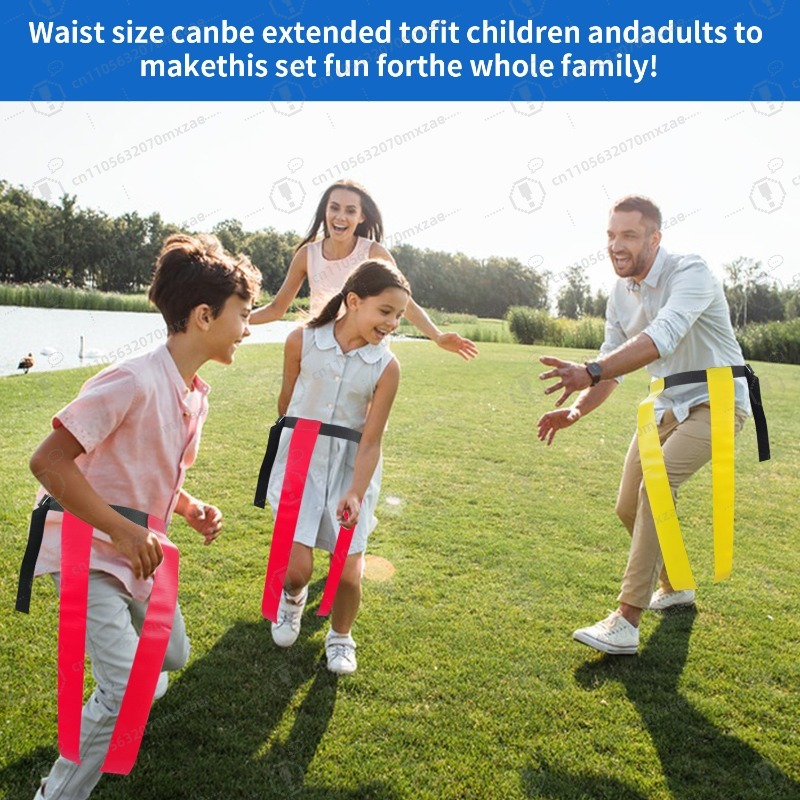 Outdoor Games For Kids - Zestaw pasów do flag footballu w