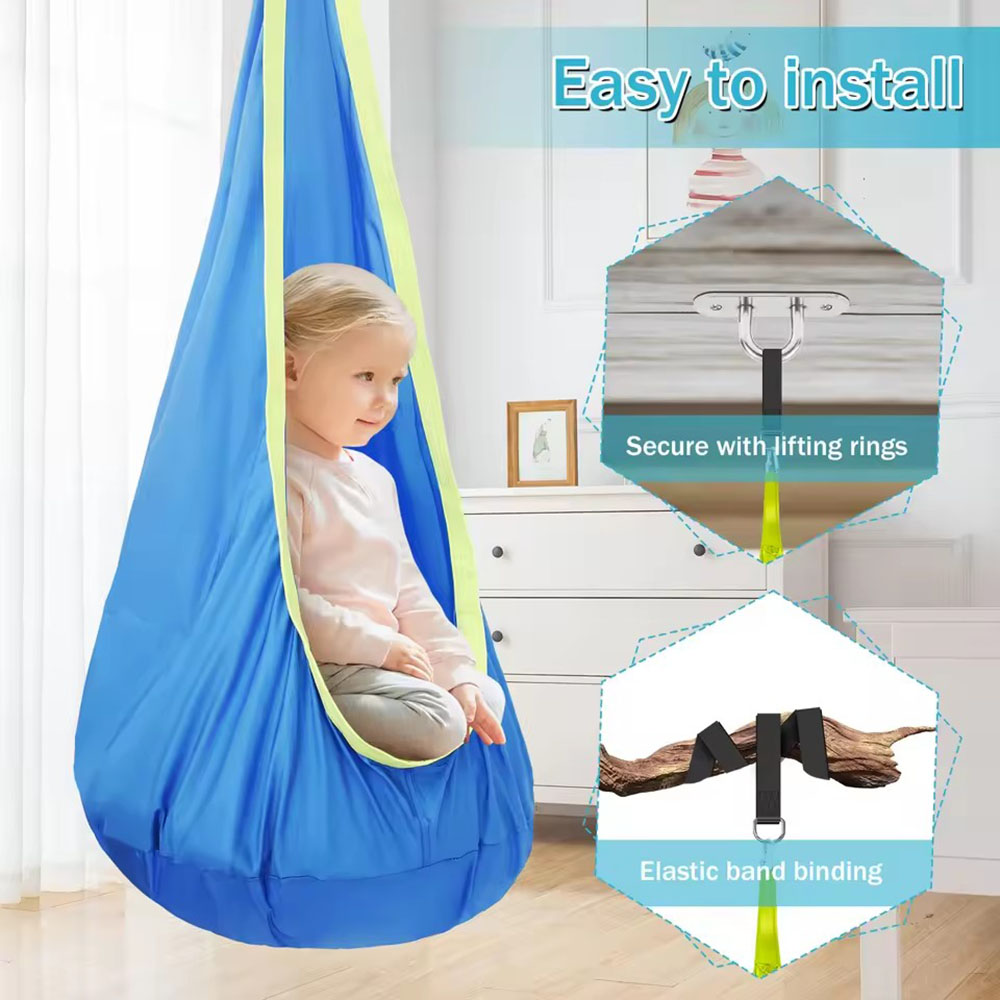 Huśtawka dla dzieci z nylonowy – Kids Outdoor Seating recenzja i cena