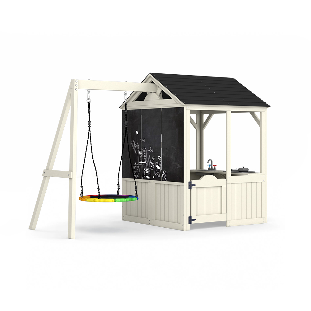 Budynki ogrodowe Meble Domek d – Kids Outdoor Wooden Table recenzja i cena