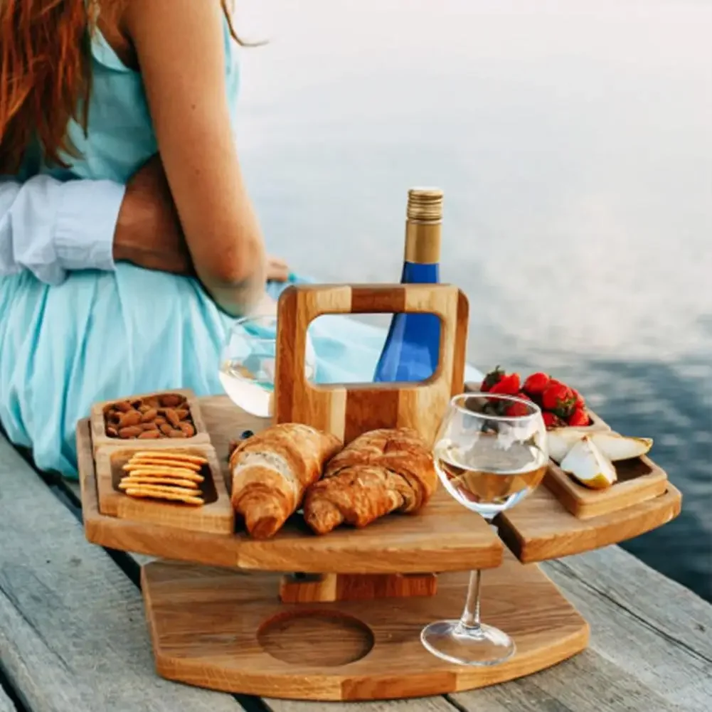 Składany stolik na wino na zew – Kids Outdoor Wooden Table recenzja i cena