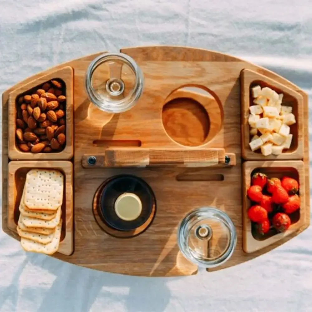 Składany stolik na wino na zew – Kids Outdoor Wooden Table recenzja i cena