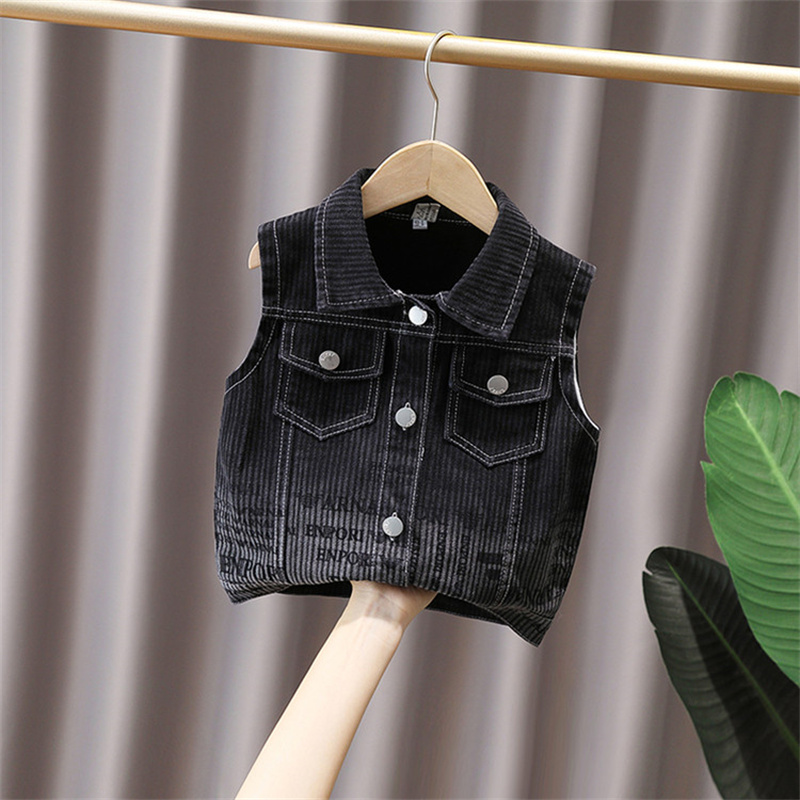 Chłopięca czarna kamizelka jea – Kids Outdoor Vest recenzja i cena