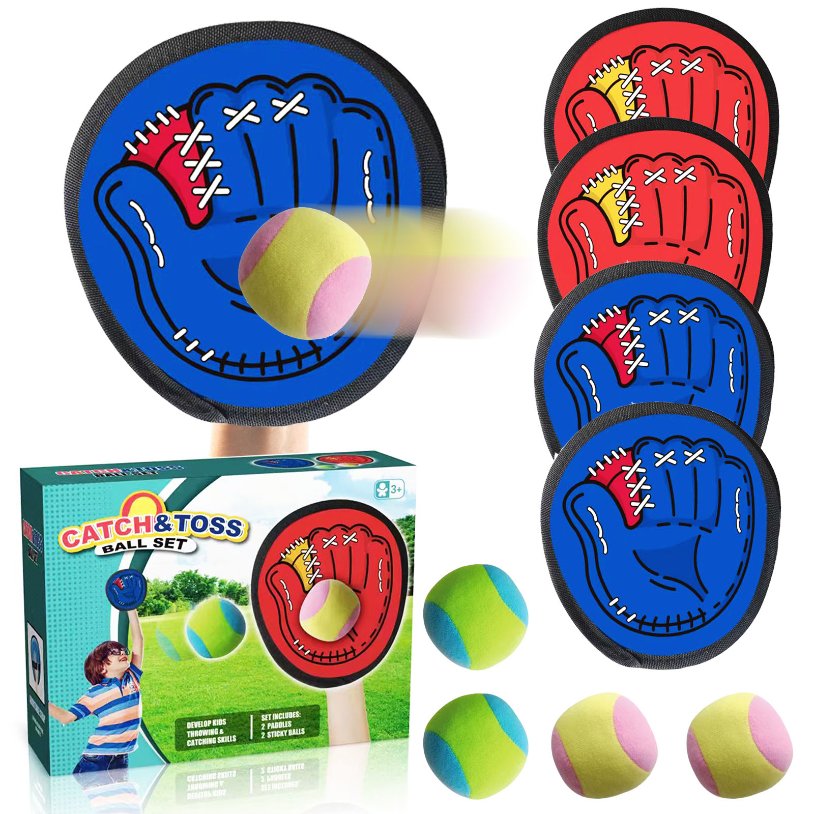 Zestaw 4 Kulki Samoprzylepne d – Kids Outdoor Dome recenzja i cena