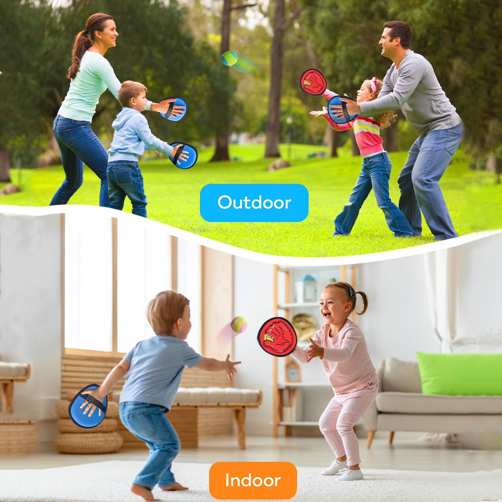 Zestaw 4 Kulki Samoprzylepne d – Kids Outdoor Dome recenzja i cena