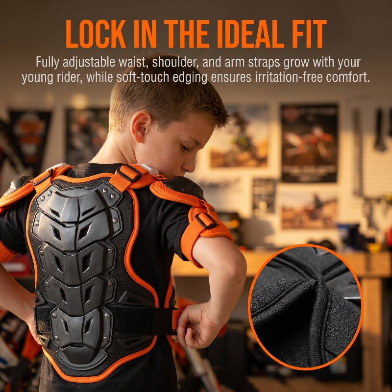 Kamizelka motocyklowa dla dzie – Kids Outdoor Vest recenzja i cena