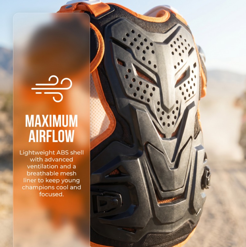 Kamizelka motocyklowa dla dzie – Kids Outdoor Vest recenzja i cena