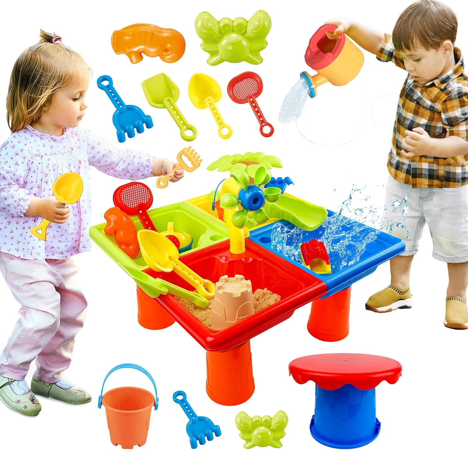25 szt Letni stół wodny dla ma – Kids Outdoor Water Table recenzja i cena