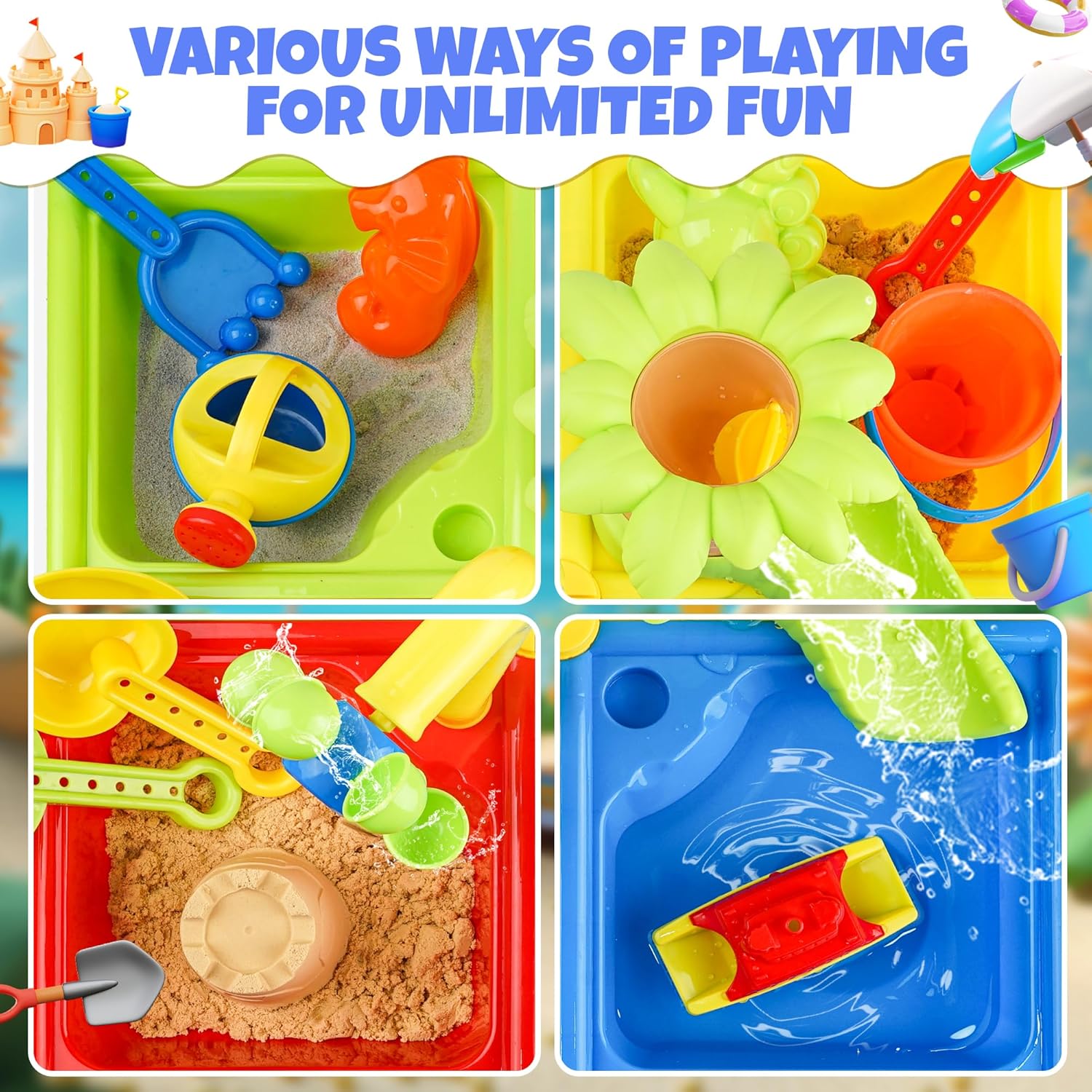 25 szt Letni stół wodny dla ma – Kids Outdoor Water Table recenzja i cena