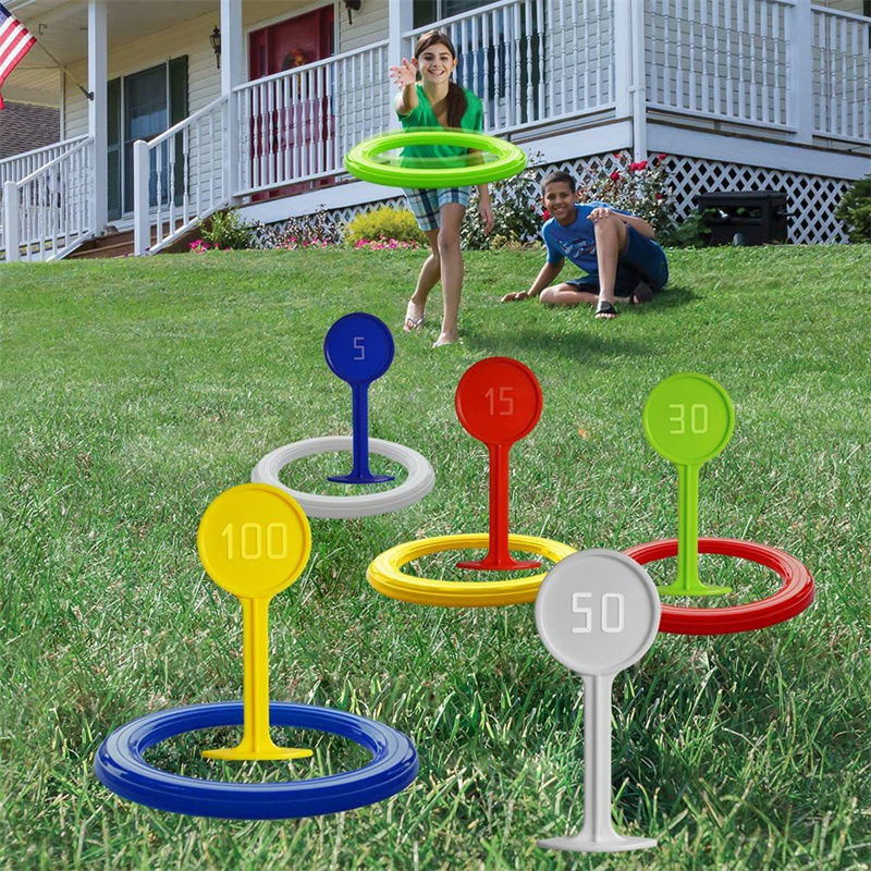 Plastikowa gra w rzucanie obrę – Kids Outdoor Yard recenzja i cena