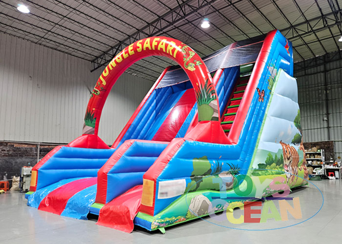 Komercyjna dmuchana zjeżdżalni – Kids Outdoor Inflatable Water Slide recenzja i cena