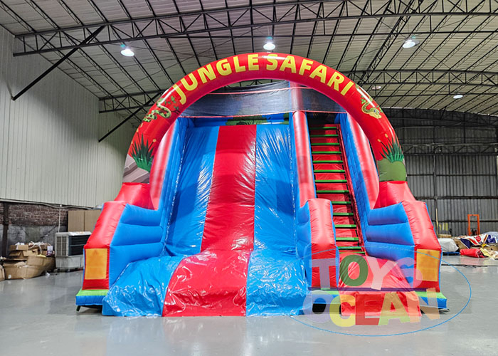 Komercyjna dmuchana zjeżdżalni – Kids Outdoor Inflatable Water Slide recenzja i cena