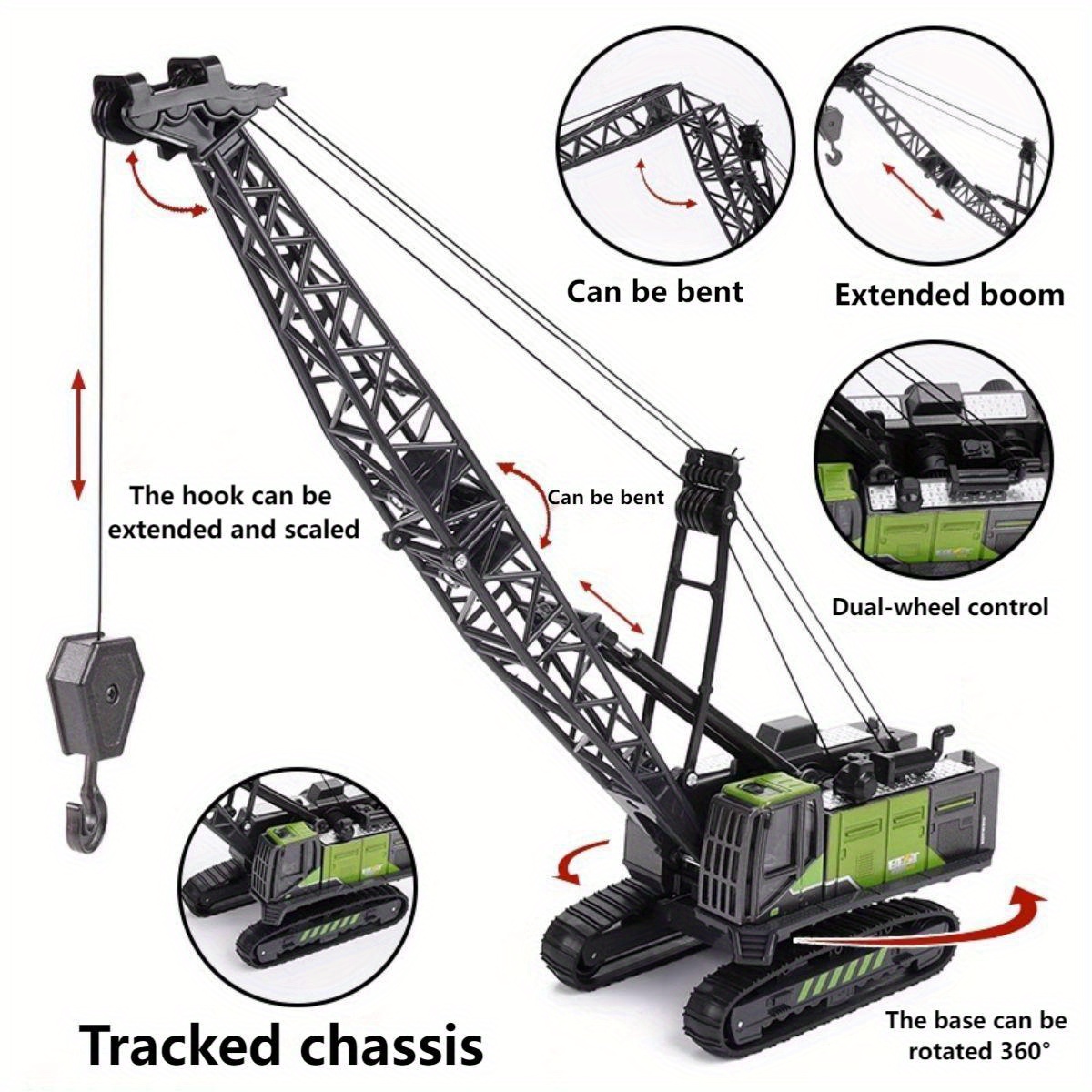1/50 Model pojazdu inżynieryjn – Kids Outdoor Excavator recenzja i cena