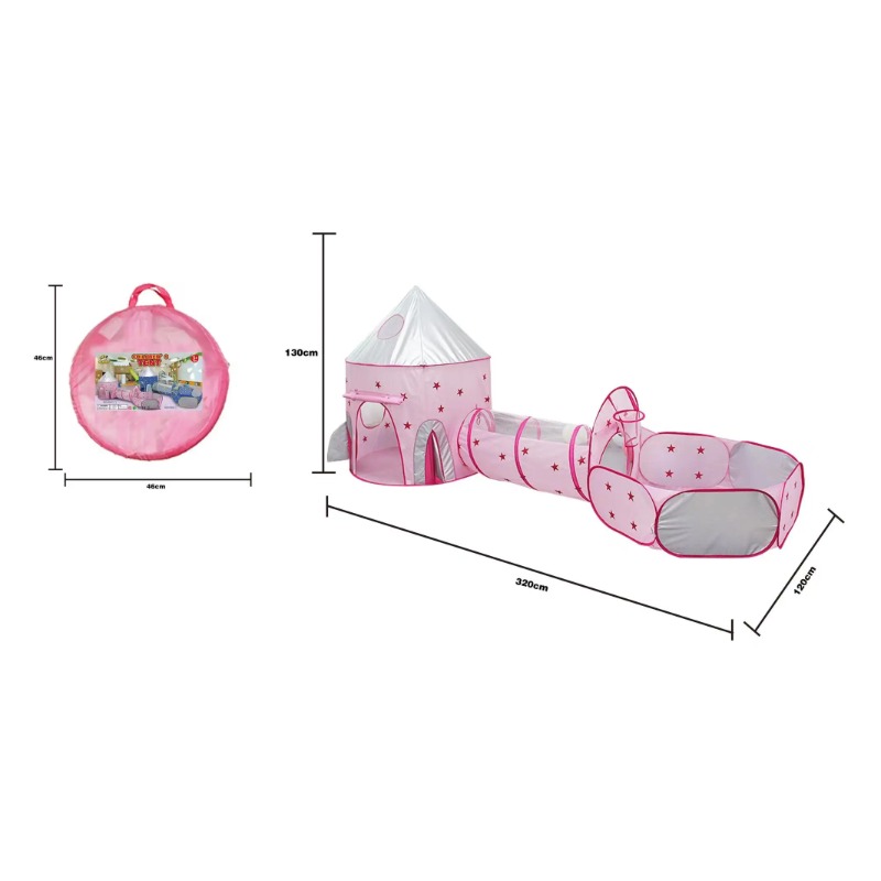 Namiot dla dzieci 3 w 1, przen – Kids Outdoor Wendy House recenzja i cena