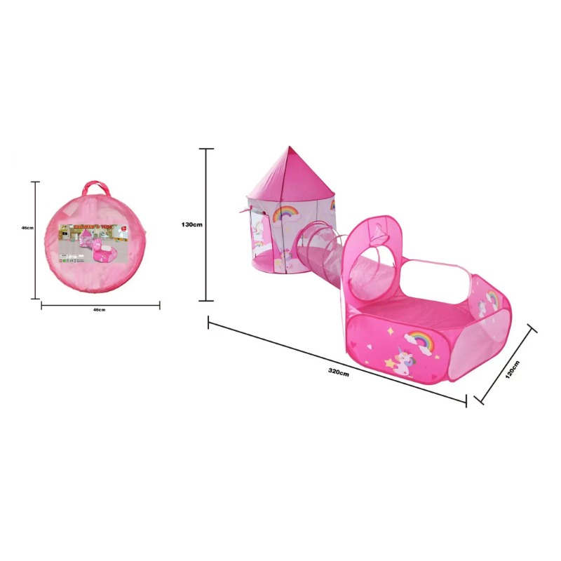 Namiot dla dzieci 3 w 1, przen – Kids Outdoor Wendy House recenzja i cena