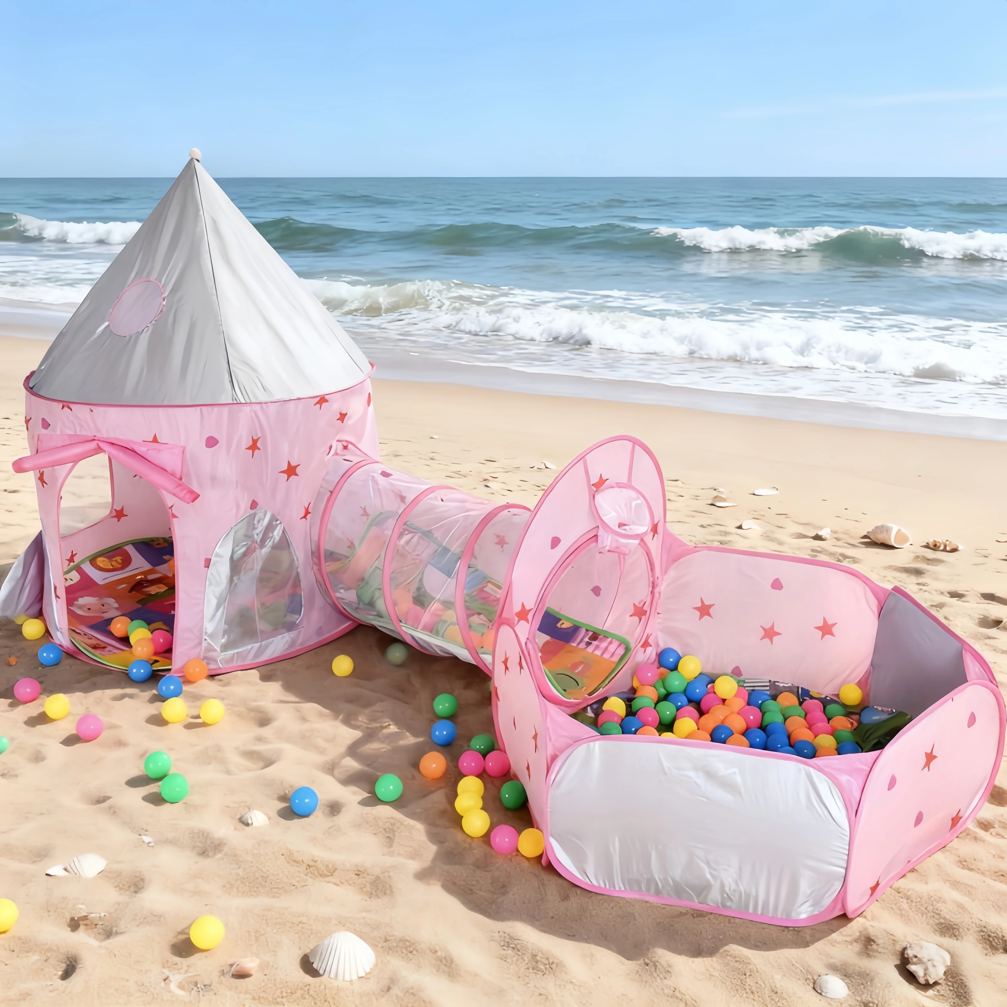 Namiot dla dzieci 3 w 1, przen – Kids Outdoor Wendy House recenzja i cena