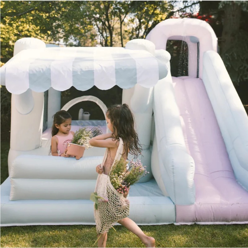 Nadmuchiwany zamek dmuchany z  – Kids Outdoor Easter Gifts recenzja i cena