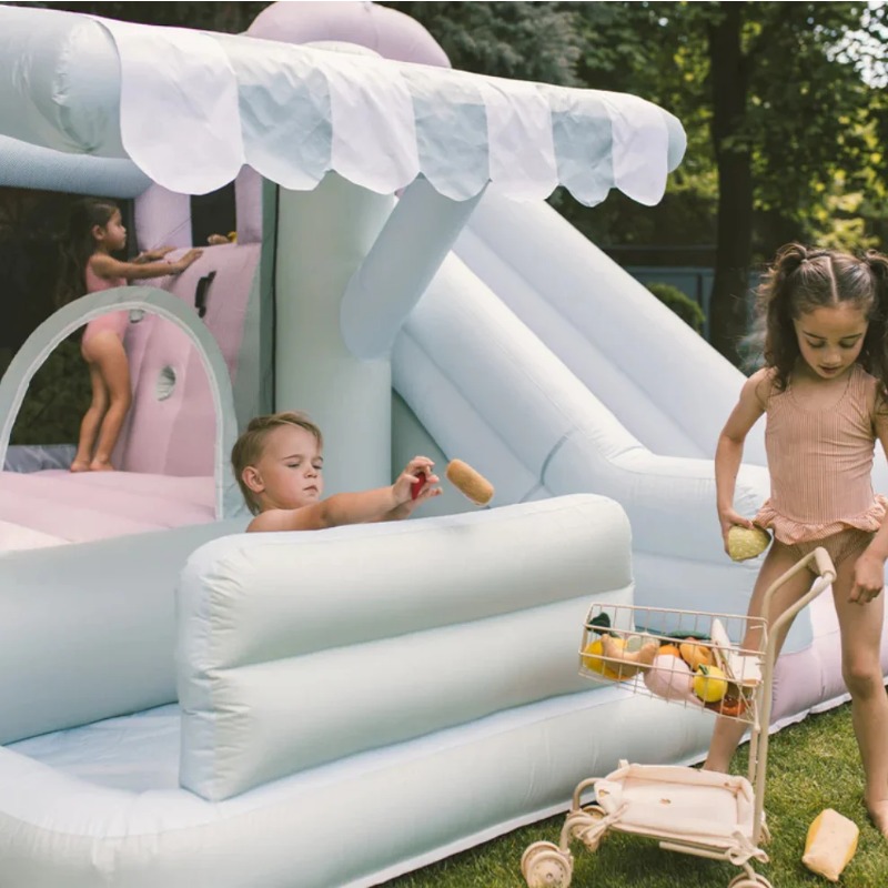 Nadmuchiwany zamek dmuchany z  – Kids Outdoor Easter Gifts recenzja i cena