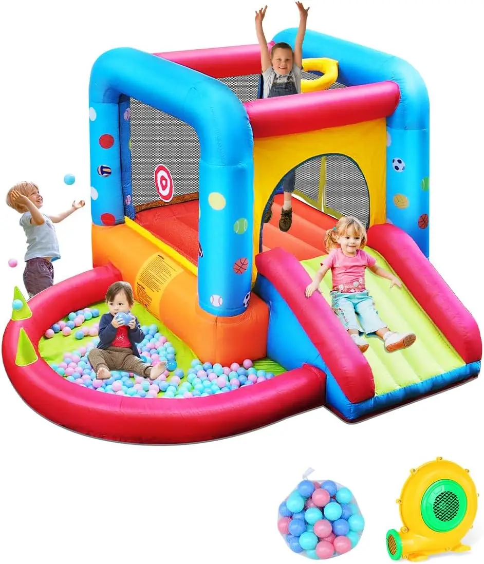 Nadmuchiwany zamek do skakania – Kids Outdoor Inflatable Water Slide recenzja i cena