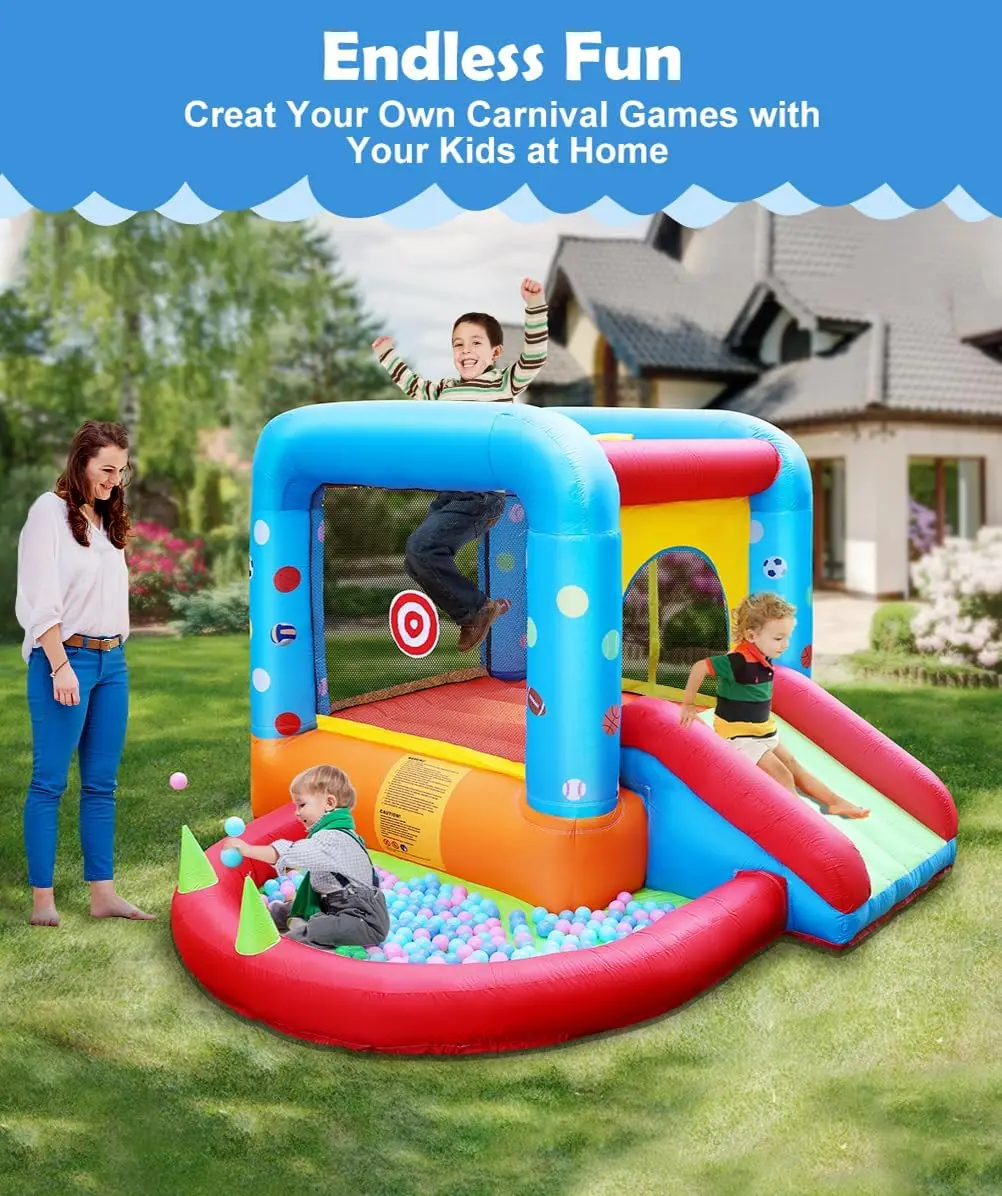 Nadmuchiwany zamek do skakania – Kids Outdoor Inflatable Water Slide recenzja i cena