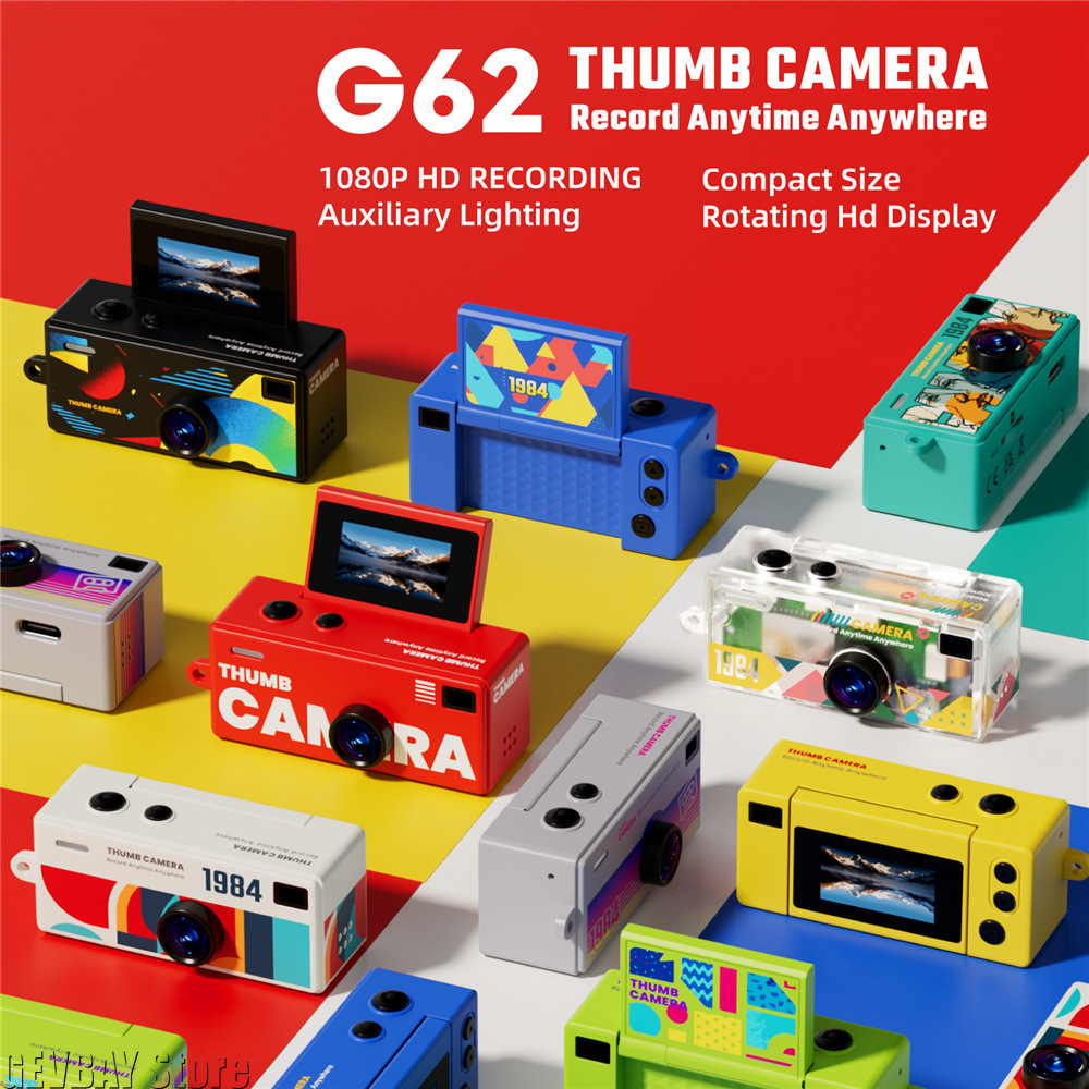 G62 Retro Mini Kamera w Kształ – Kids Outdoor Videos recenzja i cena