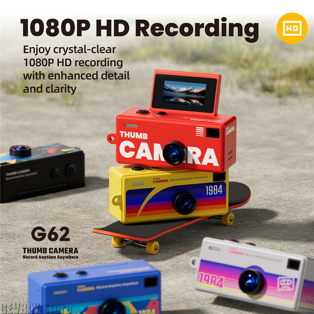 G62 Retro Mini Kamera w Kształ – Kids Outdoor Videos recenzja i cena
