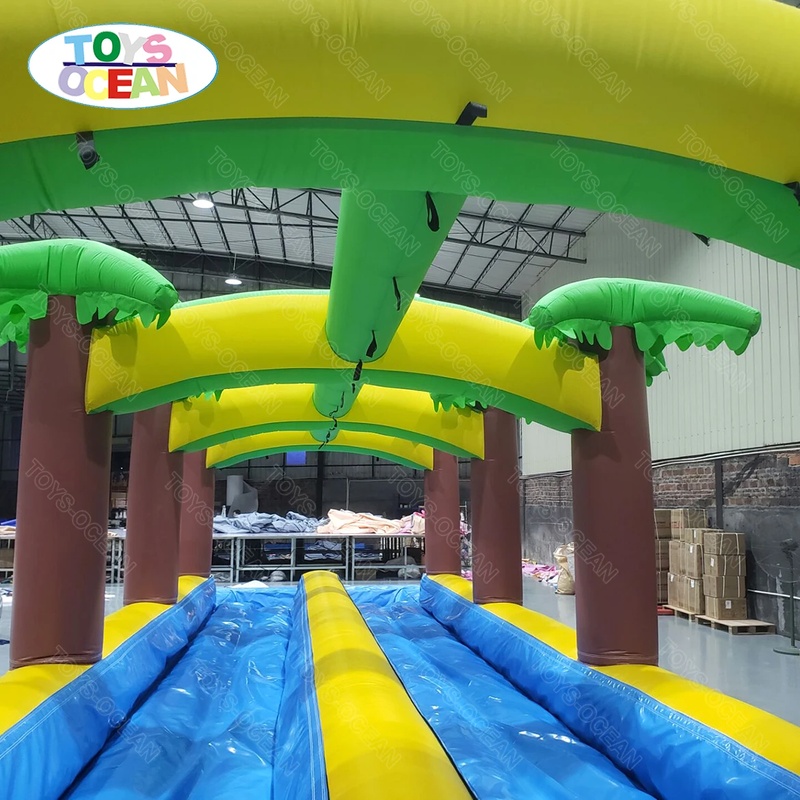 Nowa popularna dmuchana zjeżdż – Kids Outdoor Inflatable Water Slide recenzja i cena