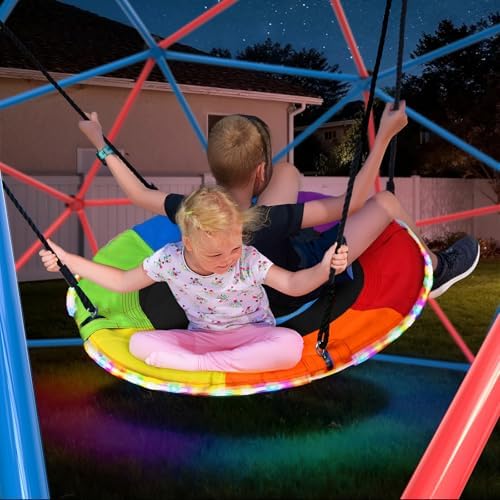 Huśtawka Clim Dome z huśtawką  – Kids Outdoor Jungle Gym recenzja i cena