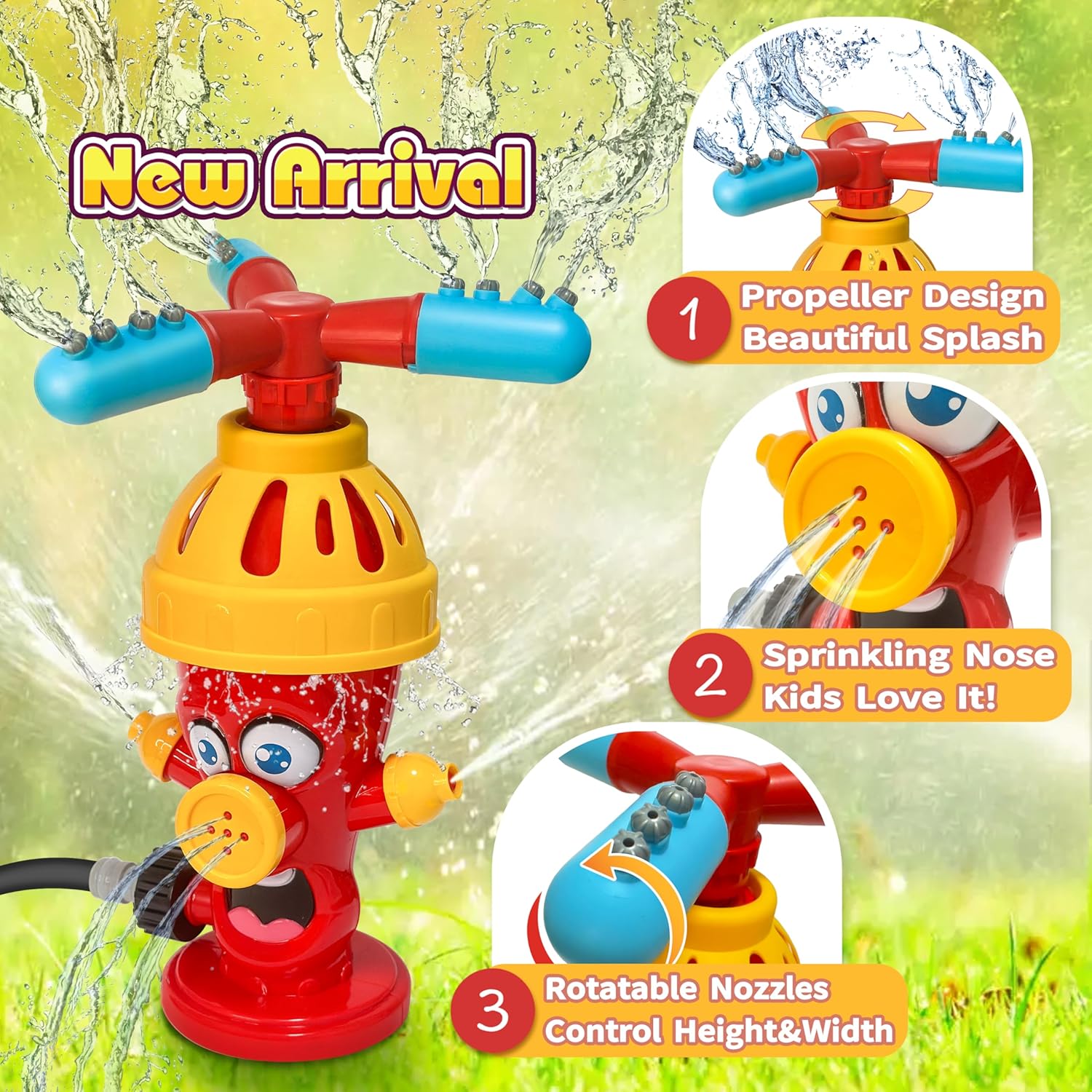Zabawka do rozpryskiwania wody – Kids Outdoor Yard recenzja i cena