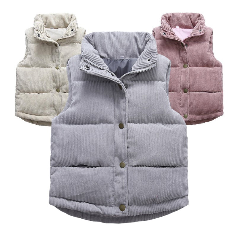 Dzieci chłopcy dziewczęta sztr – Kids Outdoor Vest recenzja i cena