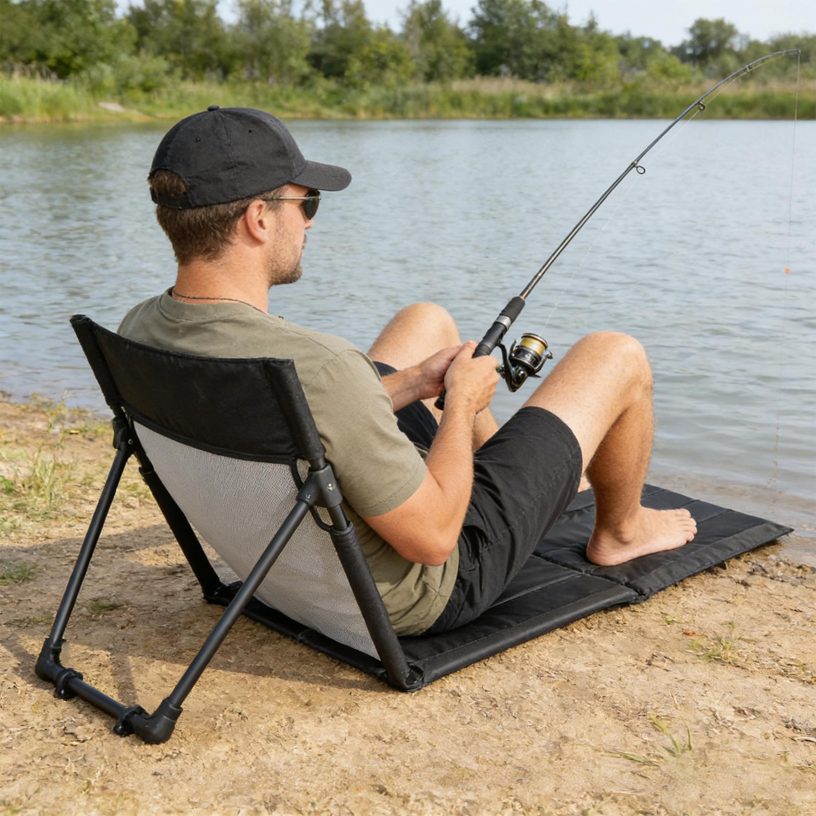 Leżak plażowy składany, lekka  – Kids Outdoor Lounge Furniture recenzja i cena