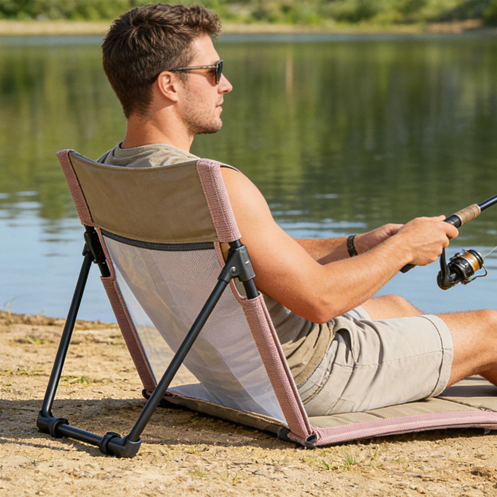 Leżak plażowy składany, lekka  – Kids Outdoor Lounge Furniture recenzja i cena