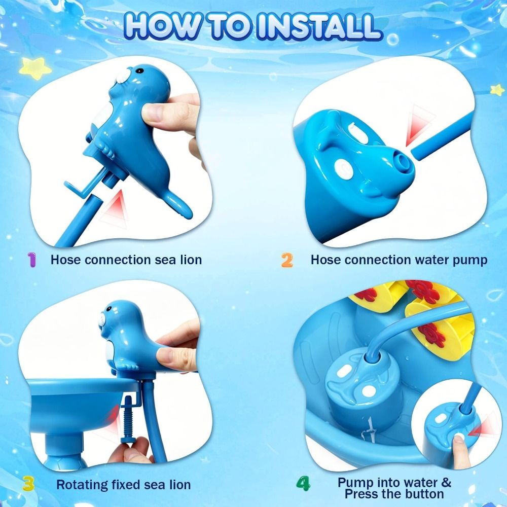 Przenośna pompa wodna bez wier – Kids Outdoor Water Table recenzja i cena