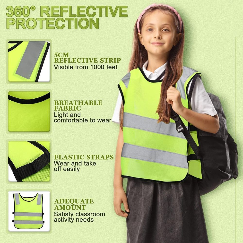 Kamizelka odblaskowa o wysokie – Kids Outdoor Vest recenzja i cena