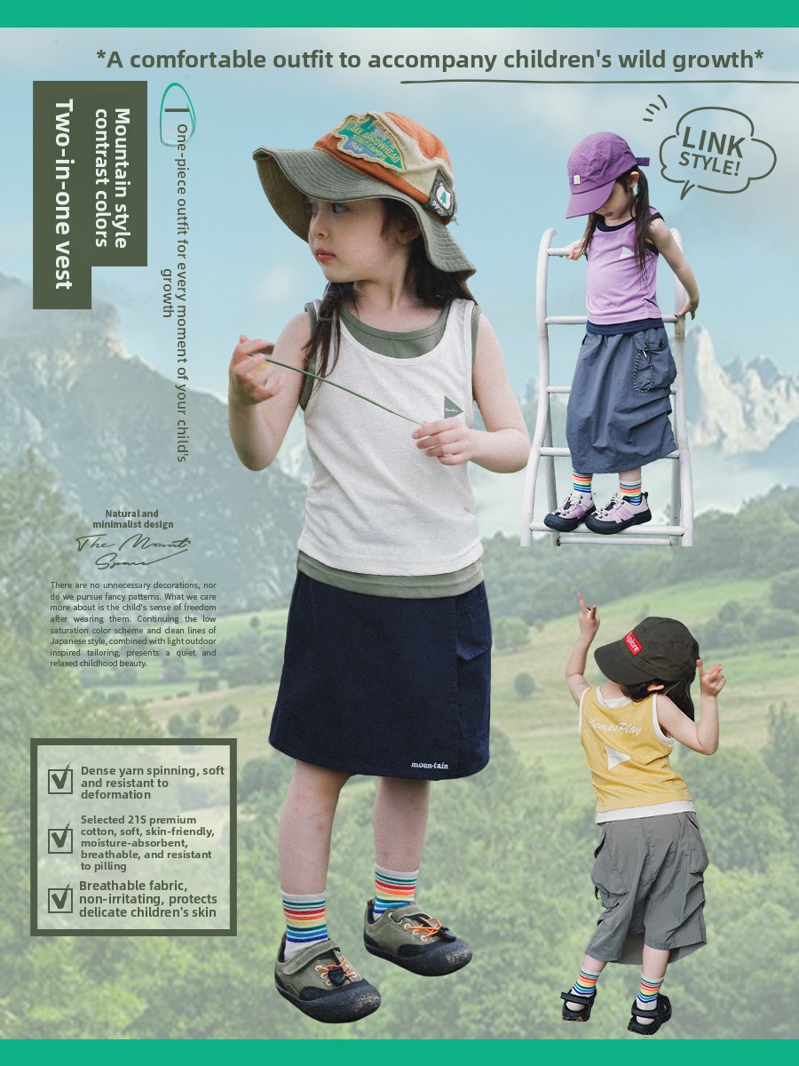 Dziewczęca kamizelka outdoorow – Kids Outdoor Vest recenzja i cena