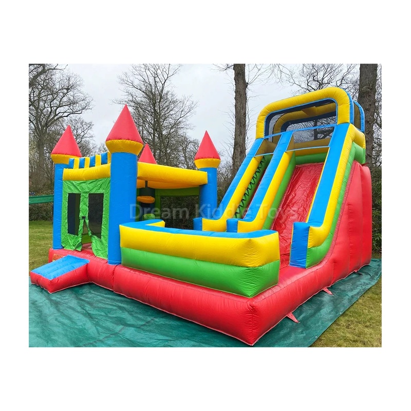 Zewnętrzna dmuchana trampolina – Kids Outdoor Wendy House recenzja i cena