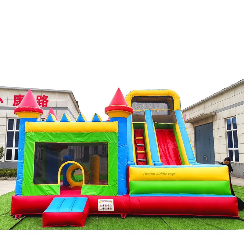 Zewnętrzna dmuchana trampolina – Kids Outdoor Wendy House recenzja i cena