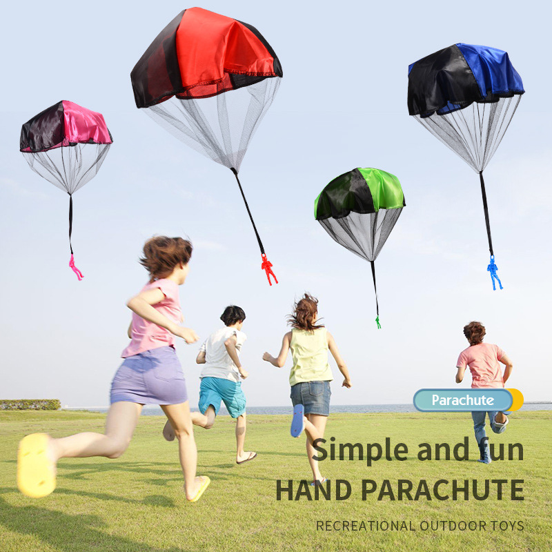 3/6 szt. Zabawki spadochronowe – Kids Outdoor Ideas recenzja i cena