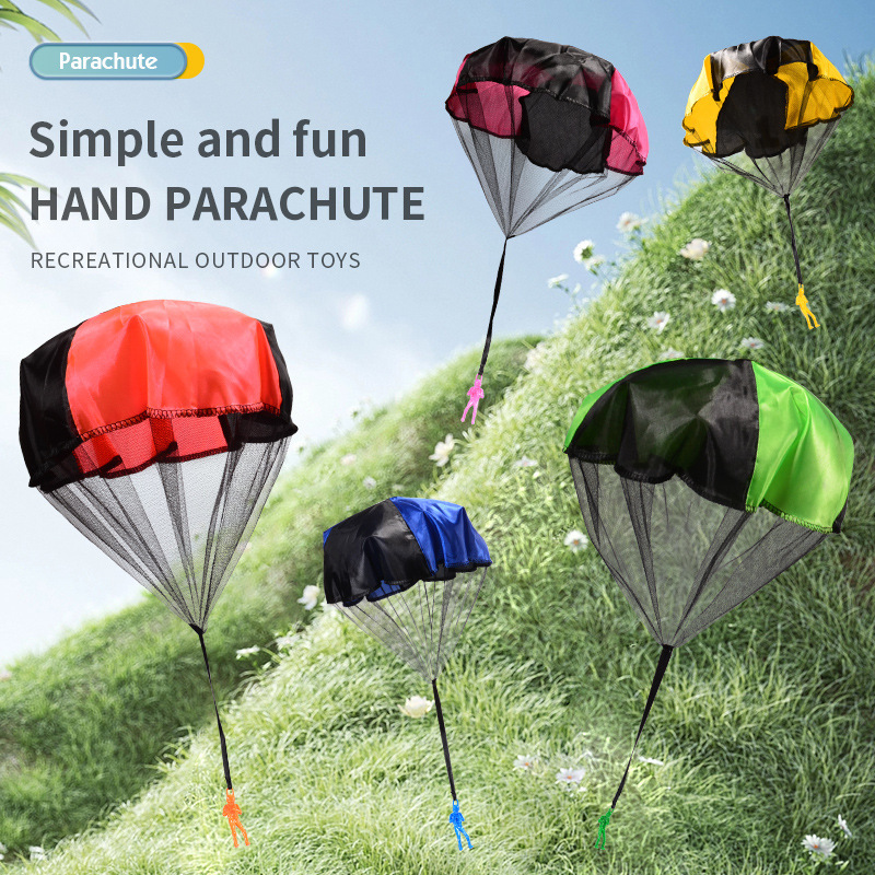 3/6 szt. Zabawki spadochronowe – Kids Outdoor Ideas recenzja i cena