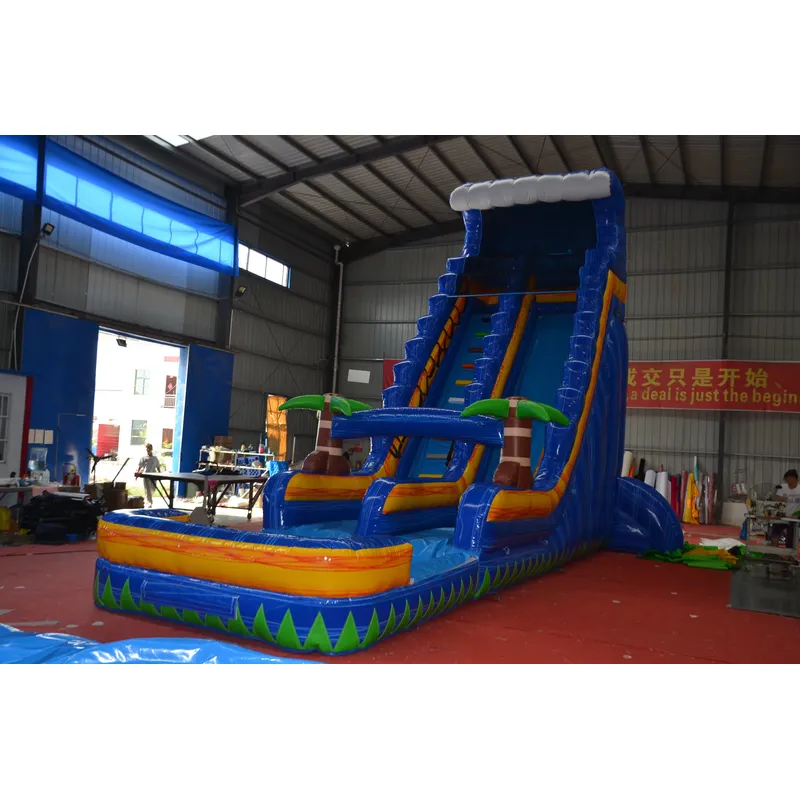 2026 Wysoka, gigantyczna, dwuk – Kids Outdoor Inflatable Water Slide recenzja i cena