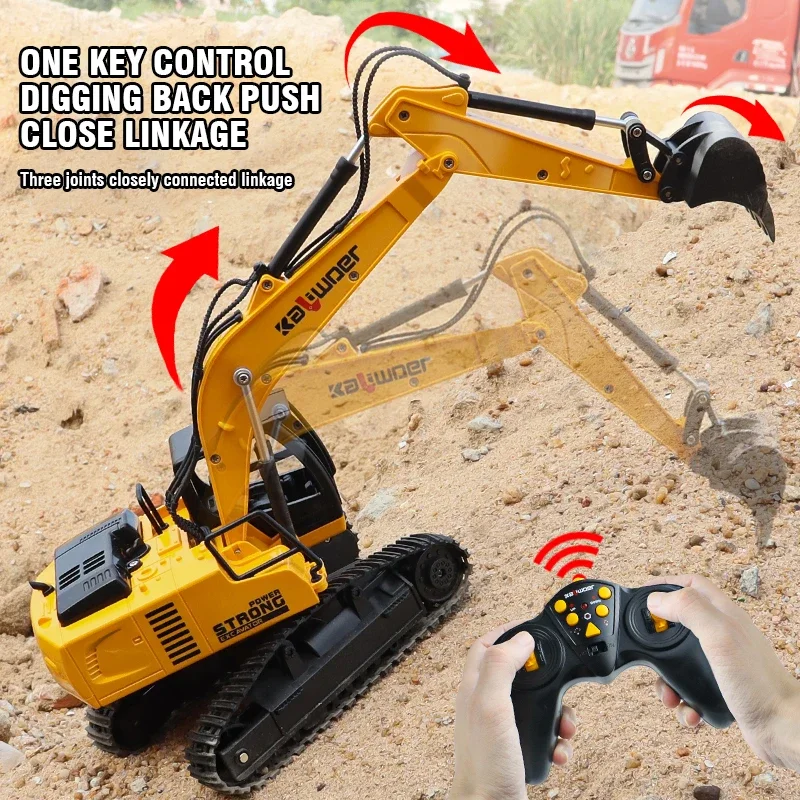 Huina Rc Excavator 1/24 9Ch Zd – Kids Outdoor Excavator recenzja i cena