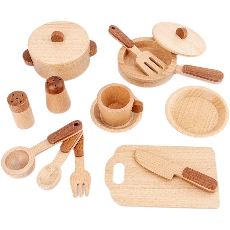 Maoduo Toys Drewniany Zestaw K – Kids Outdoor Kitchen Set recenzja i cena